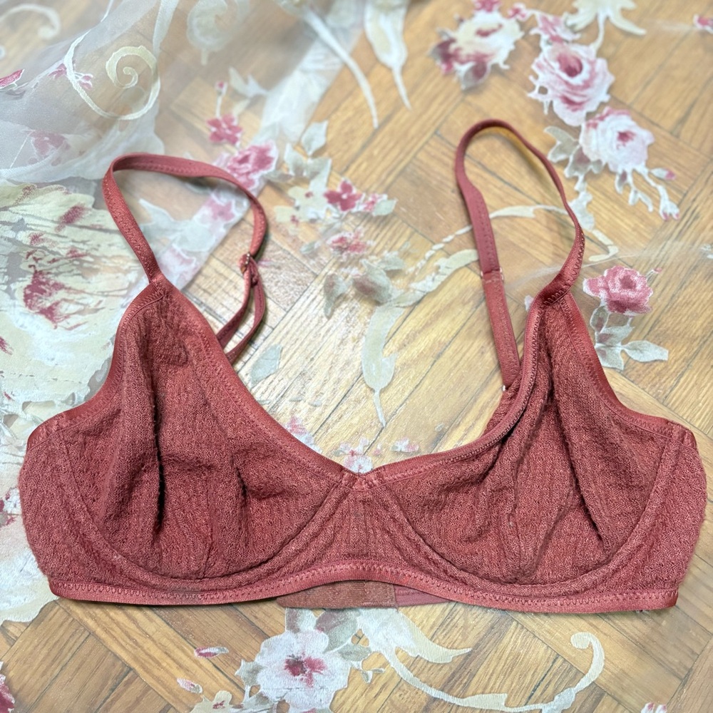 Free People Rust Bralette